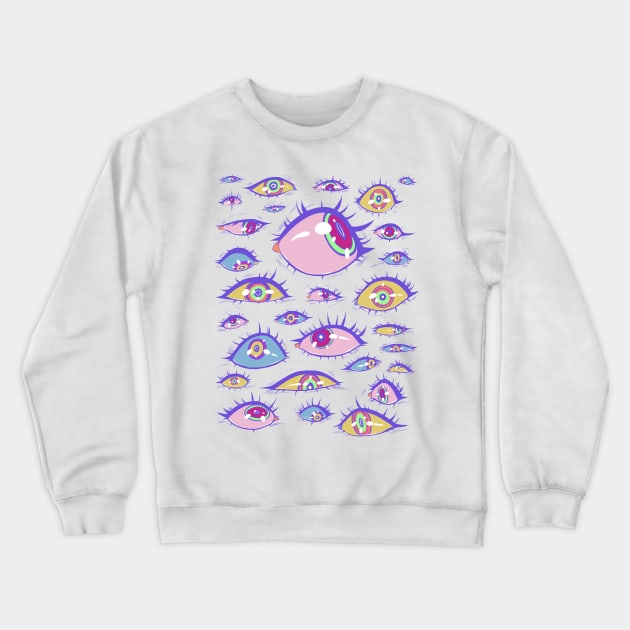 Eyes abound Crewneck Sweatshirt by onesmolhurt